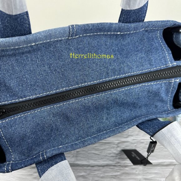 MARC JACOBS THE DENIM MEDIUM TOTE BAG - Picture 8 of 12
